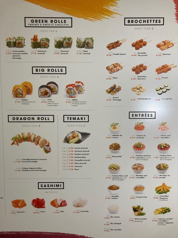 SUSHI BY 🐼 - Menu Image 1