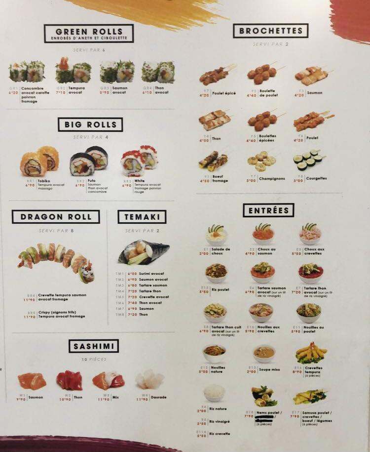 SUSHI BY 🐼 - Menu Image 2
